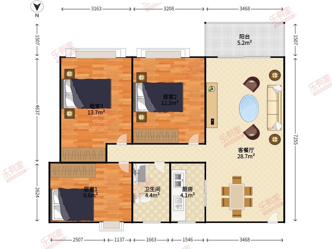整租·保利中汇花园
