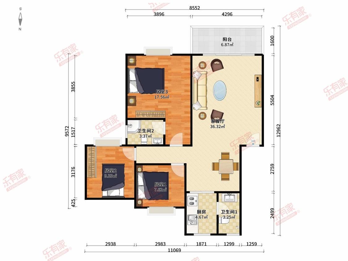 整租·濠东花园