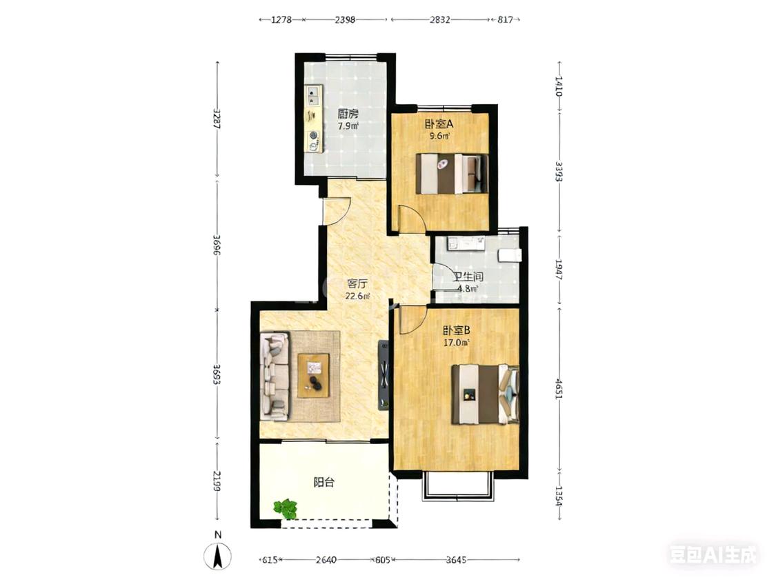 整租·福麟海景丽园