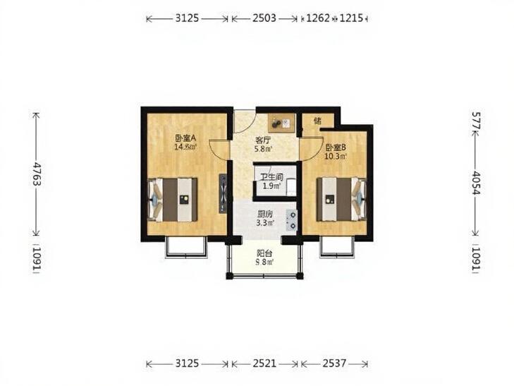 整租·机场南路(西里)