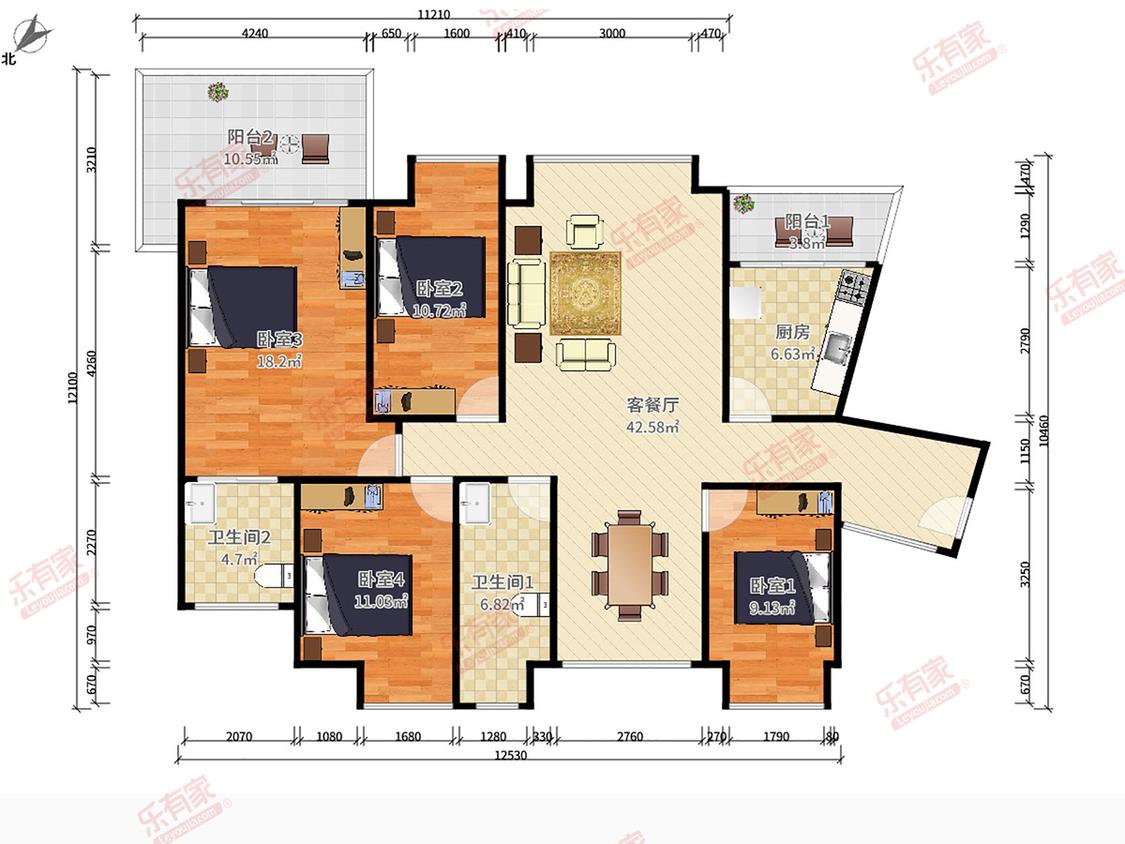 整租·碧海富通城(四期)