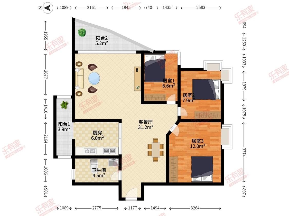 整租·天威花园