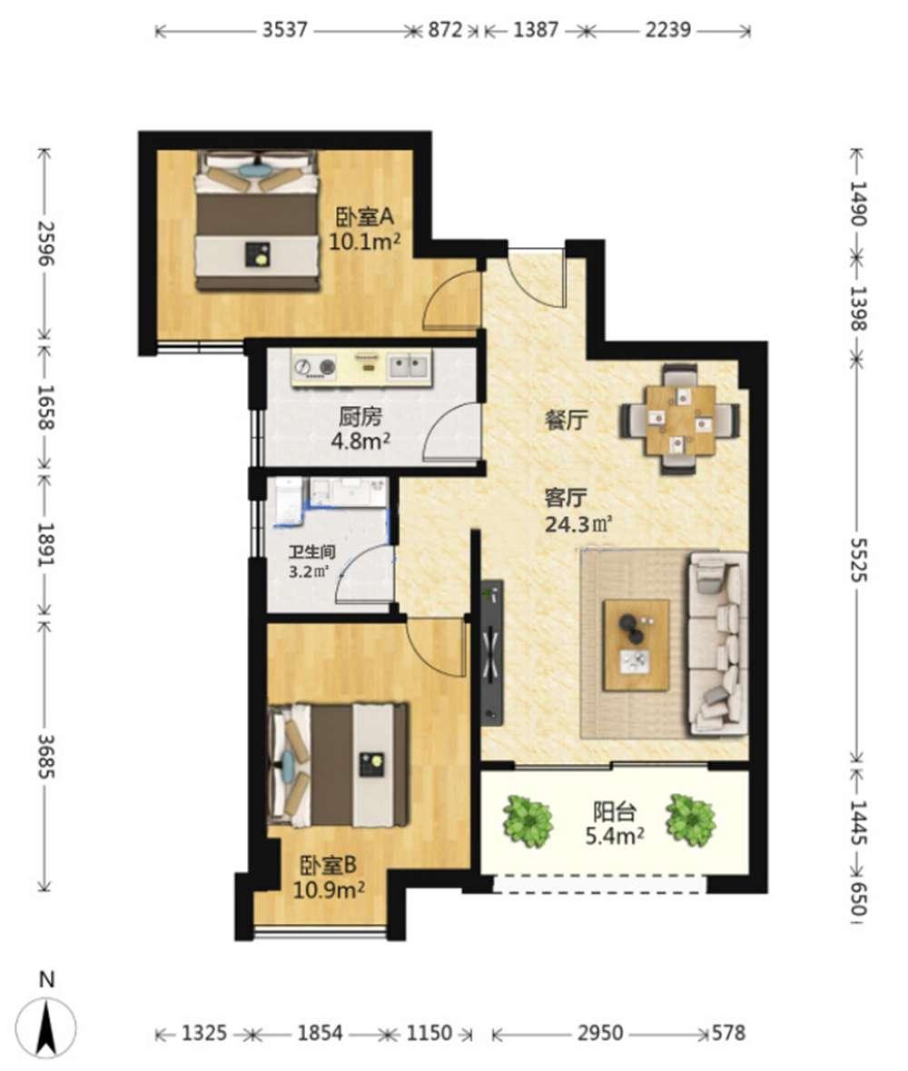 整租·中澳城(公寓住宅)