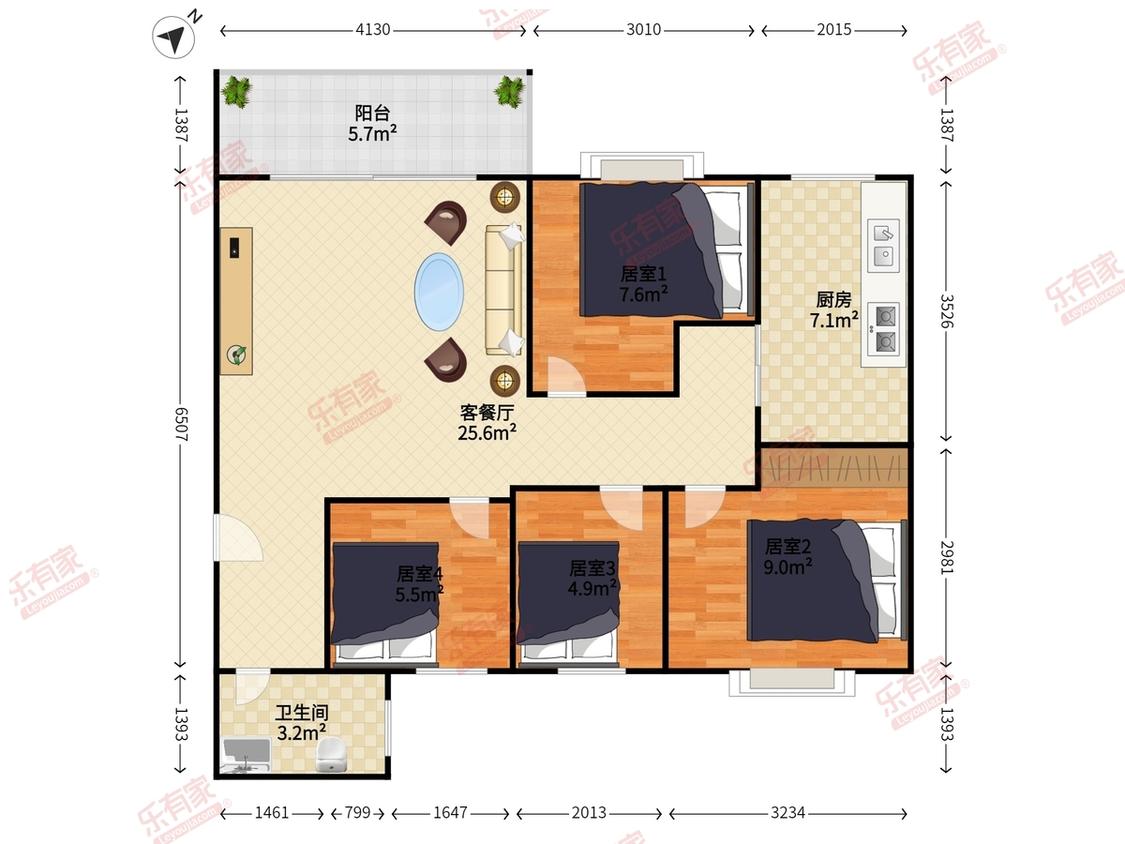 整租·香荔花园(二期)