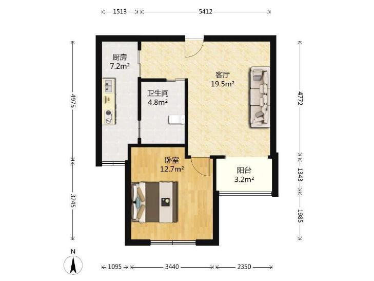 整租·君莲新城(广润苑)