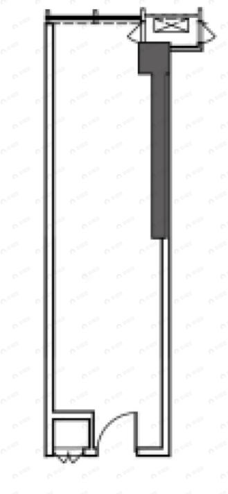 招商局丝路中心1室1厅户型图