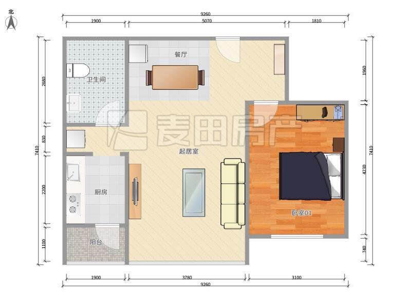 整租·首开知语城