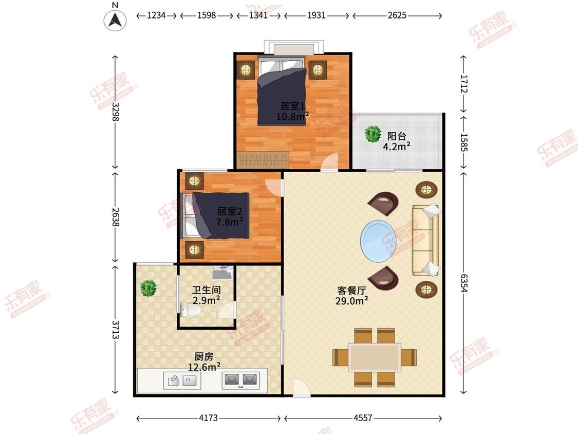 整租·高发佳苑