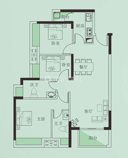 整租·丰泰湾区风华世家