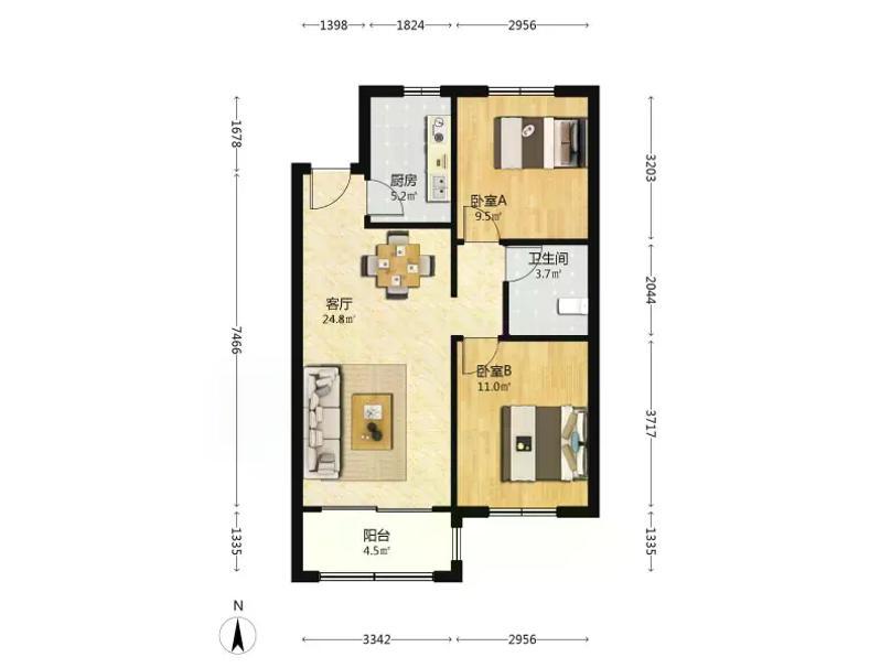 整租·金水龙泽苑(东区)