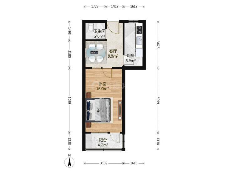 整租·大钱市胡同小区