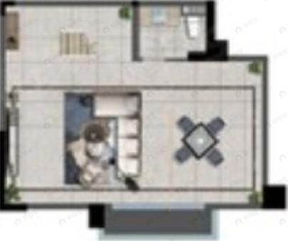 首开龙湖紫云赋4室2厅2卫户型图