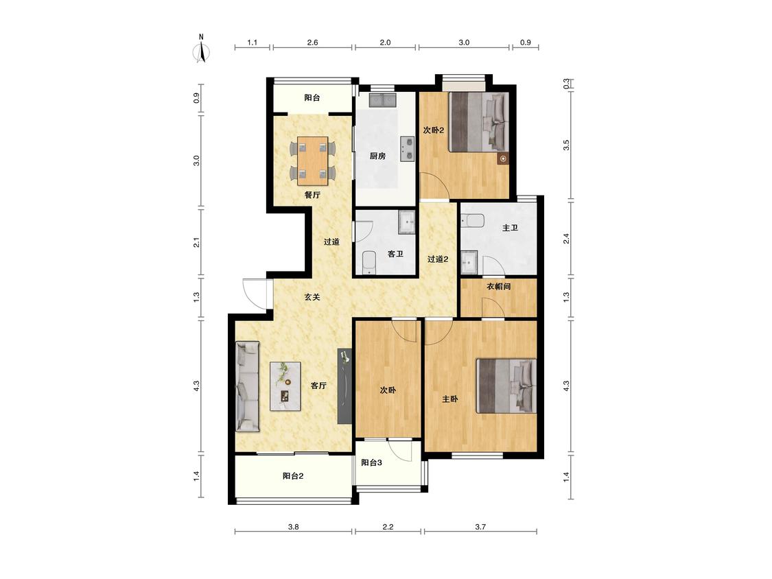 整租·曹杨五月天
