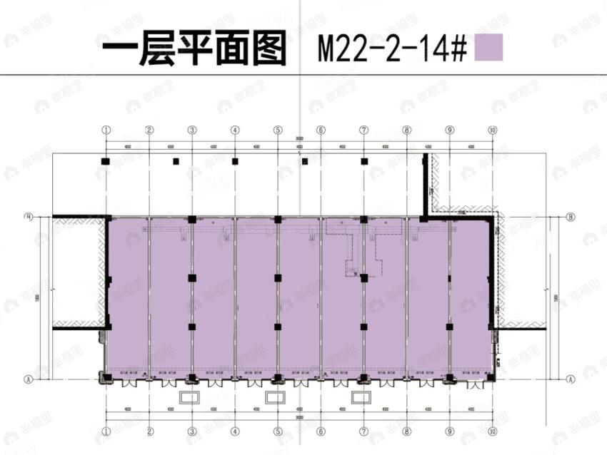 融创欧麓花园城1室1厅户型图