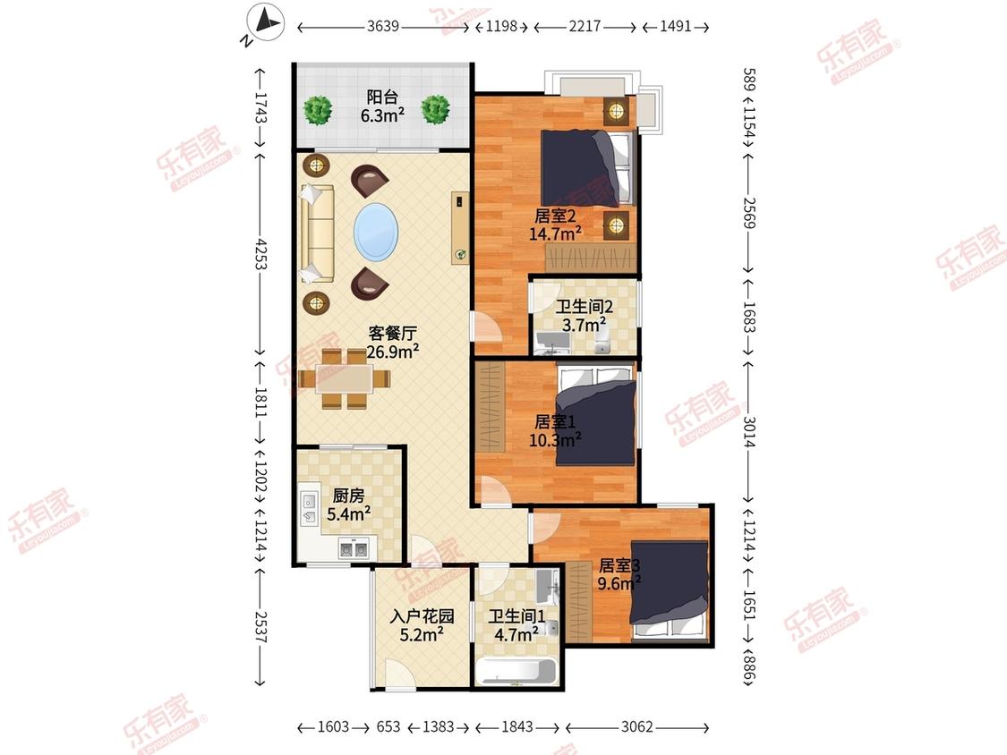 整租·水木年华