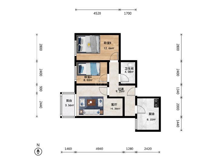 整租·首开知语城