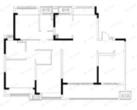 4室2厅2卫建面138平户型图