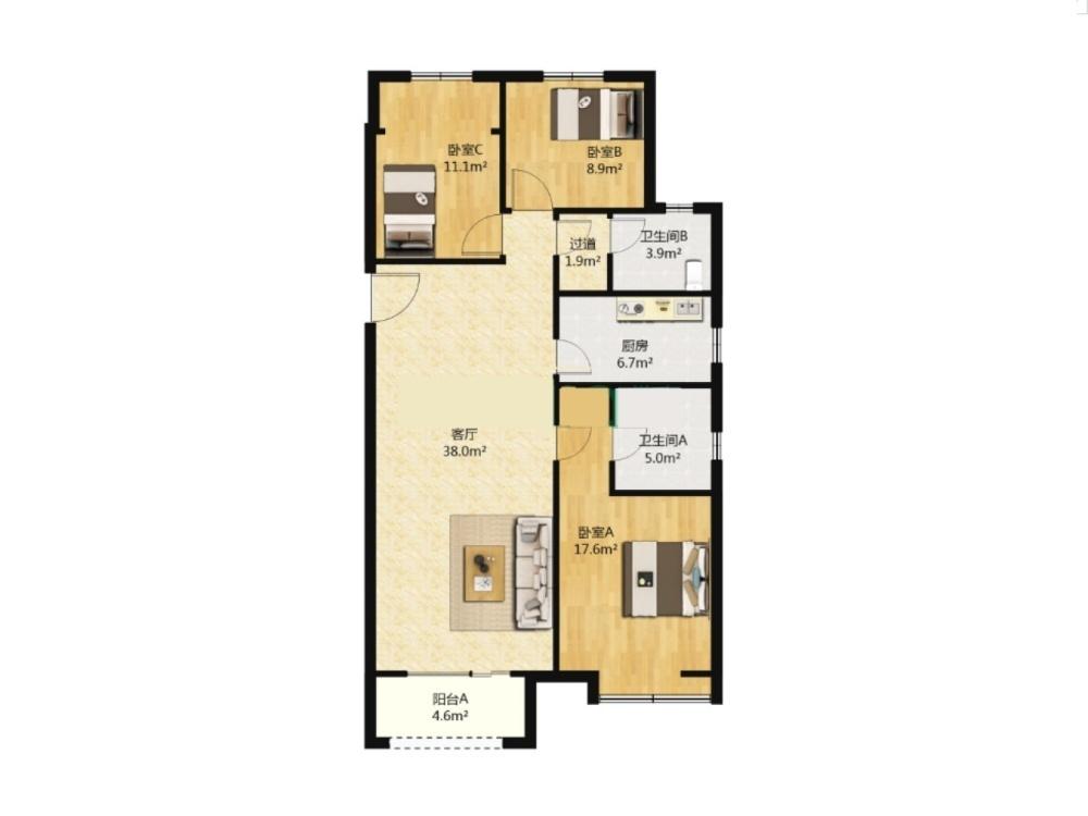 整租·星光岛(杜鹃园）