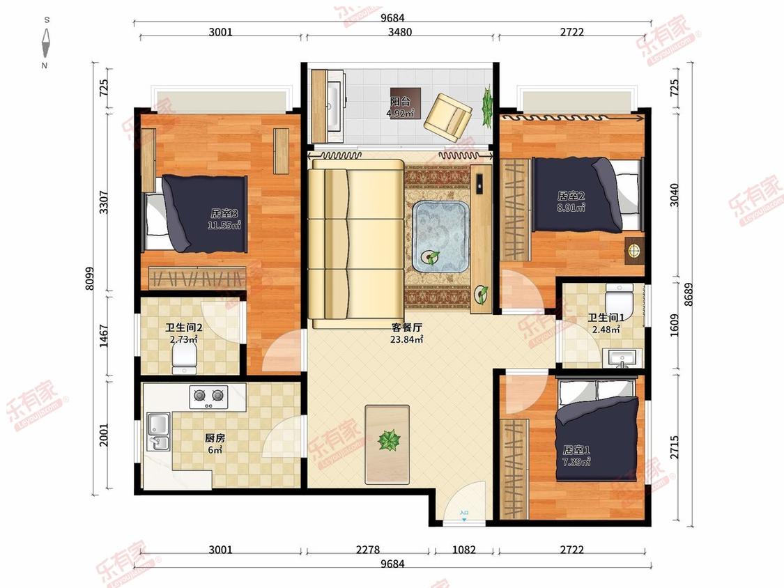 整租·上城嘉泰