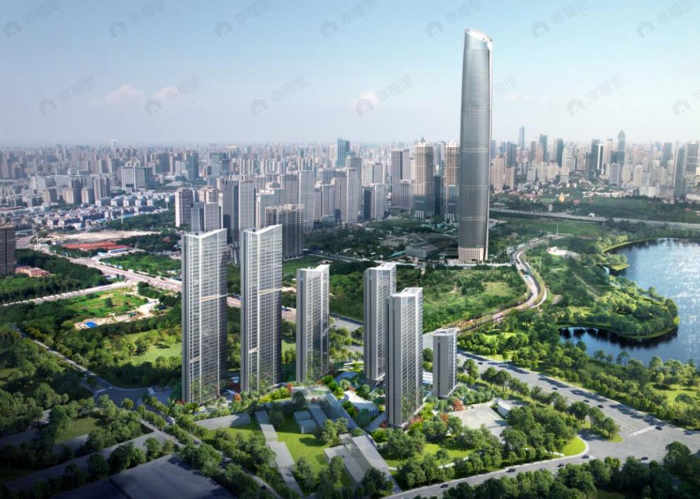 信达地产时代央著湖璟效果图