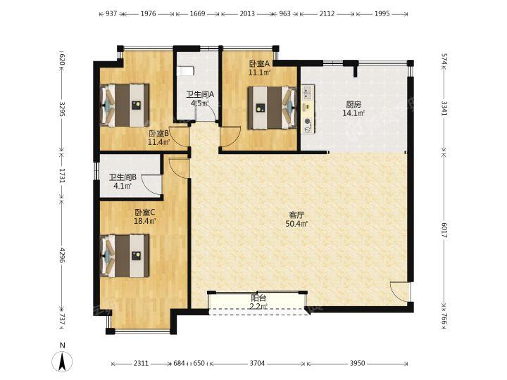 整租·依云水岸(三期)