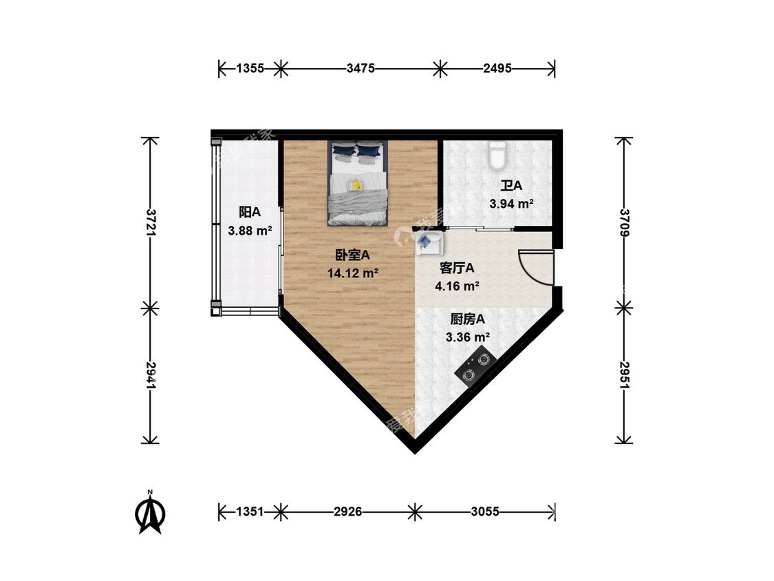 整租·景悦公寓