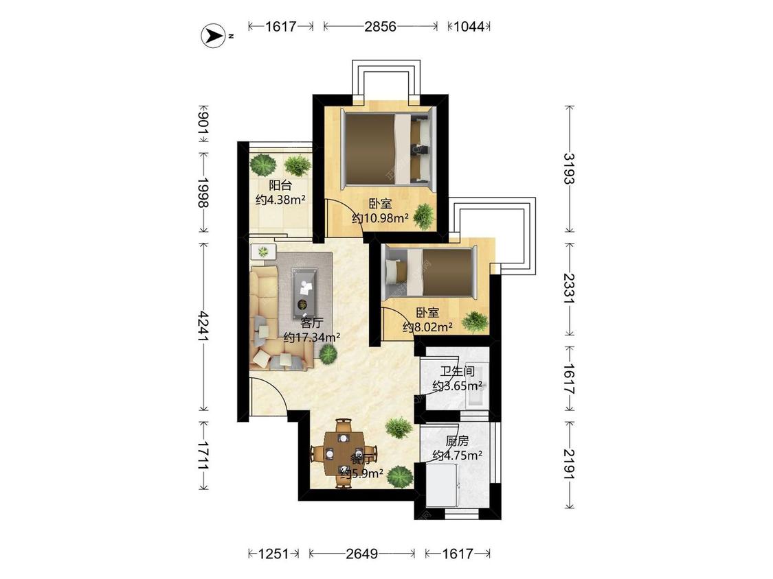 整租·北欧森林