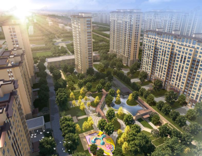 东方国际城三期商住小区效果图