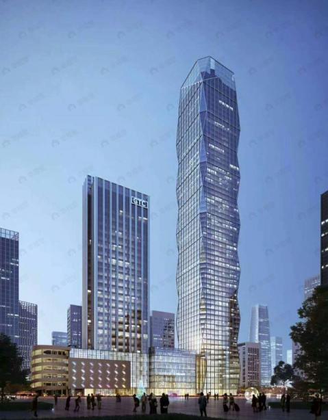 西安环球贸易中心效果图