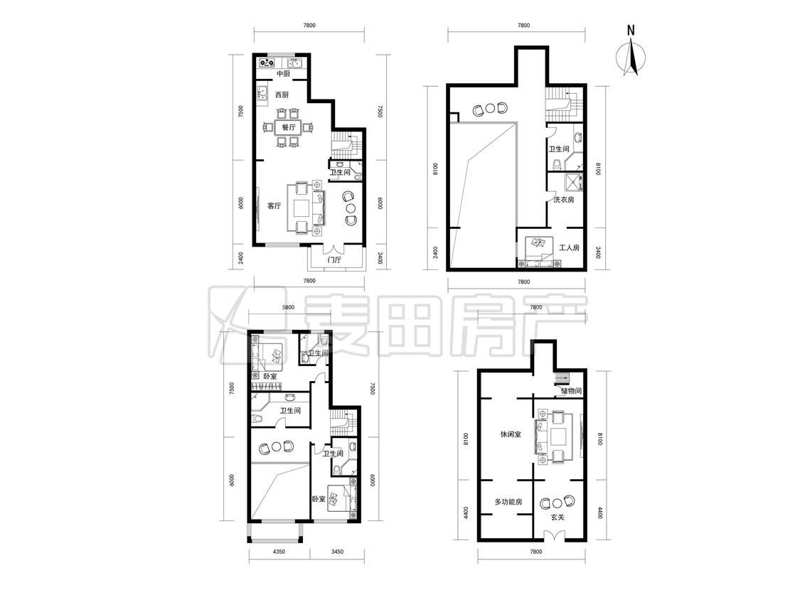 整租·龙湖西宸原著