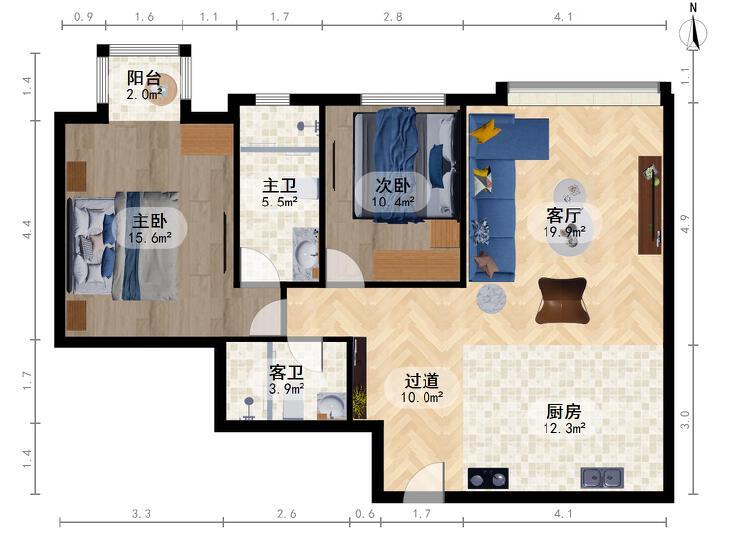 整租·远中悦莱