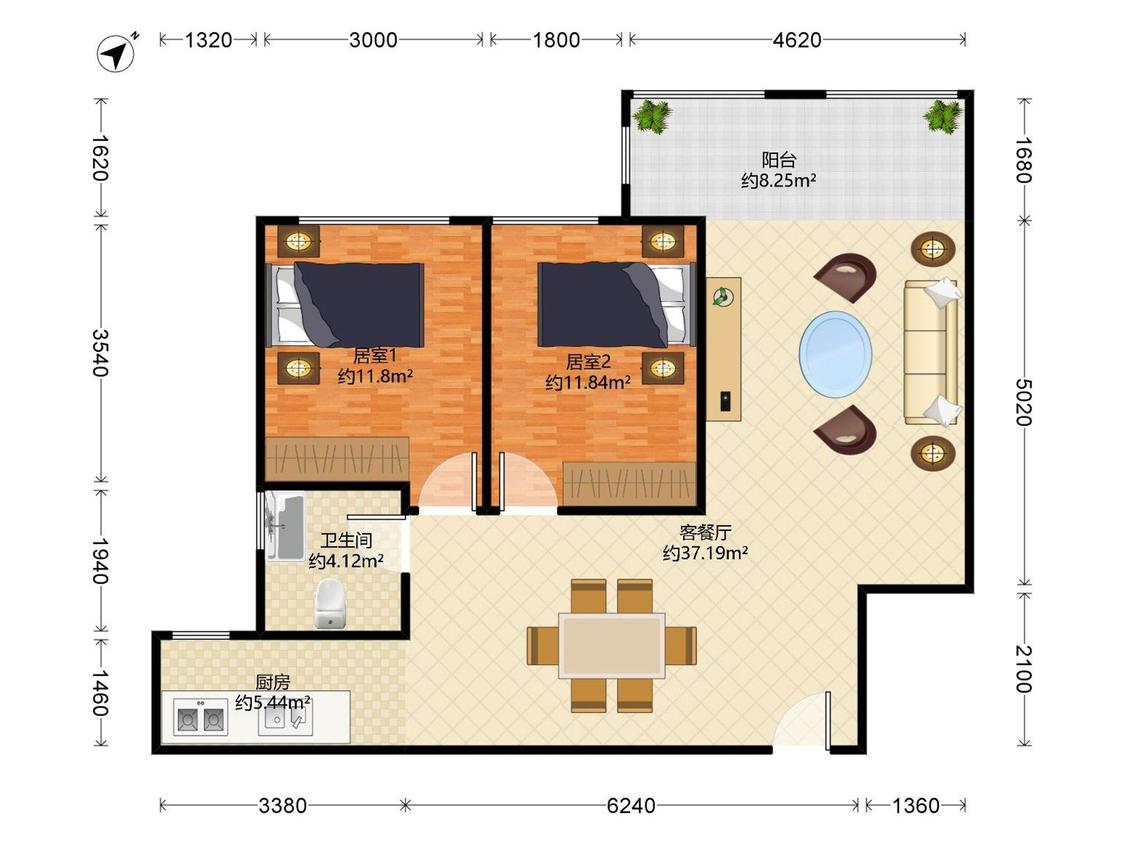 整租·利和文华里
