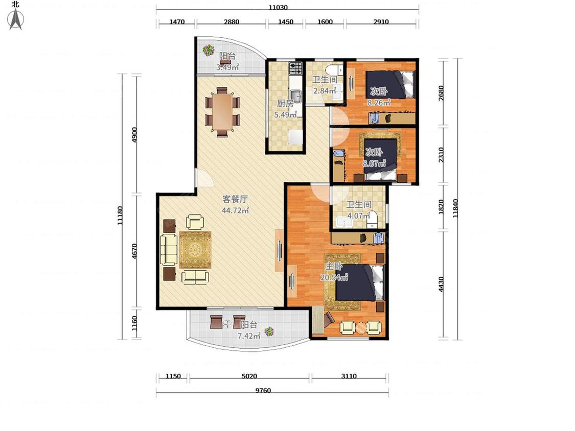 整租·富霖花园