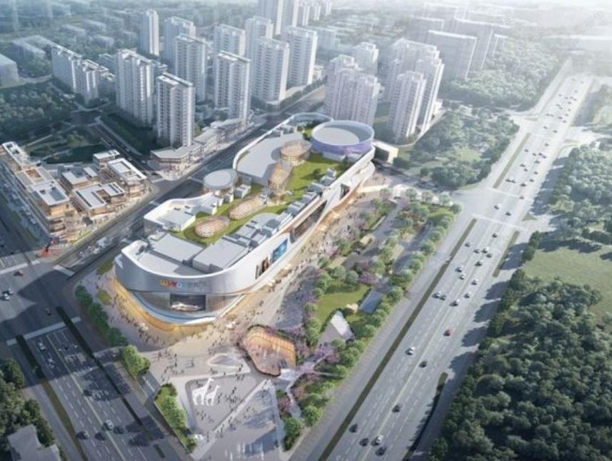 武汉蔡甸吾悦广场效果图