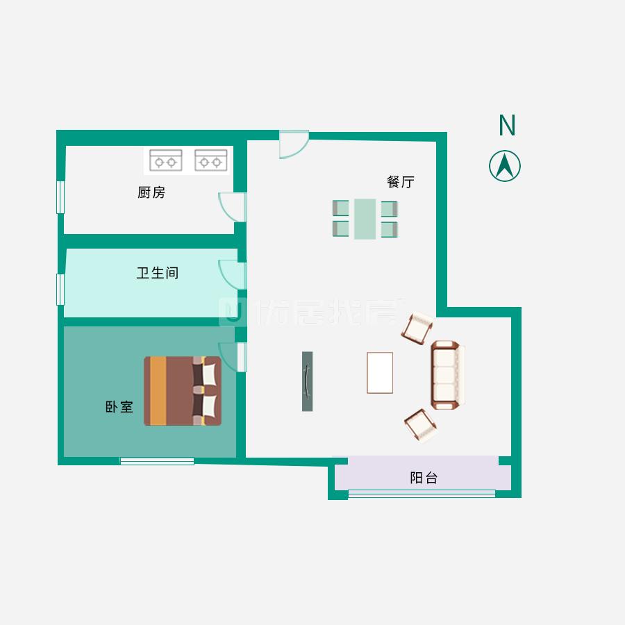 整租·育新花园(中里)