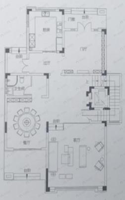 中建御湖壹号5室3厅4卫户型图