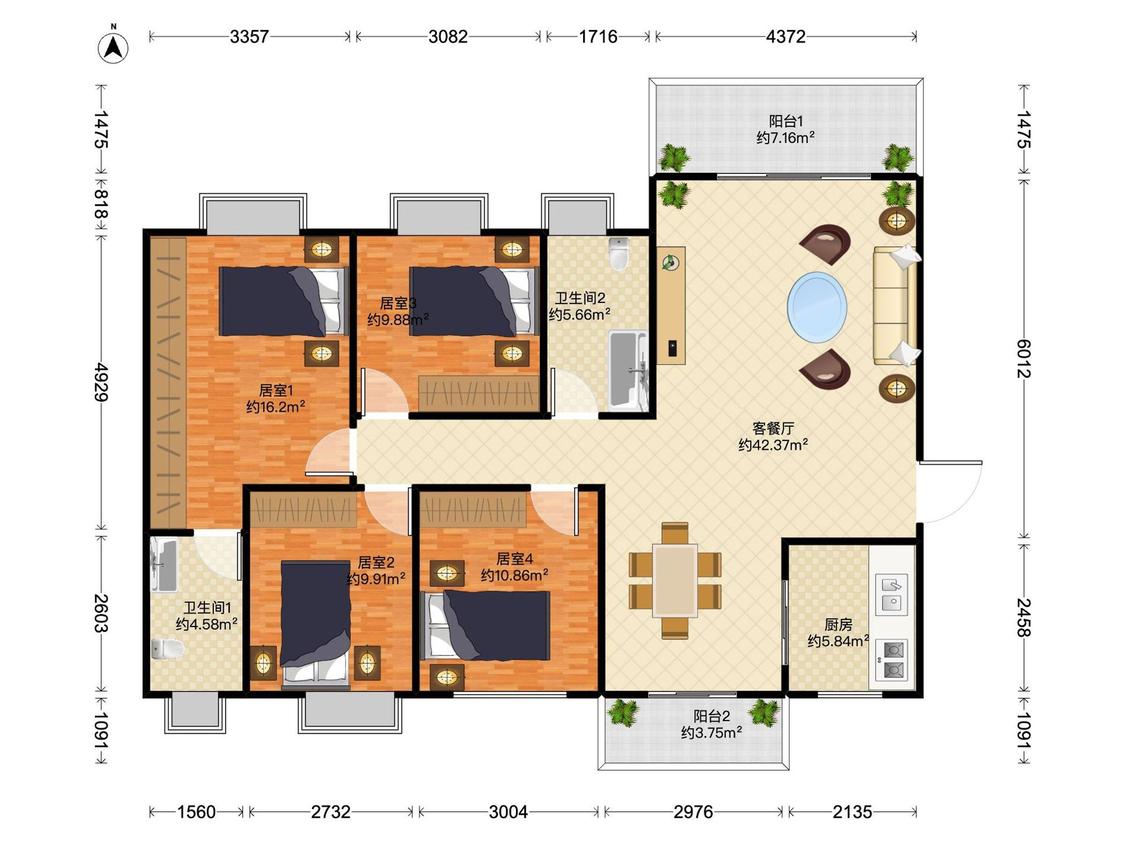 整租·海逸华庭