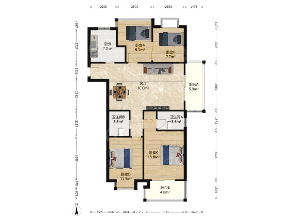 整租·保利罗兰香谷