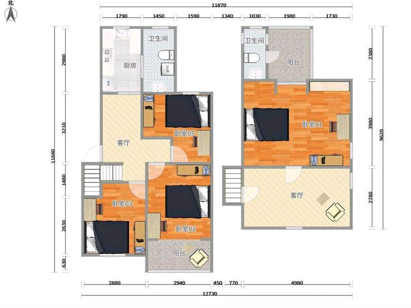 合租·绿川公寓
