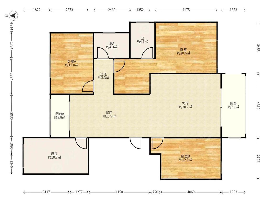 整租·观澜盛世(中区)