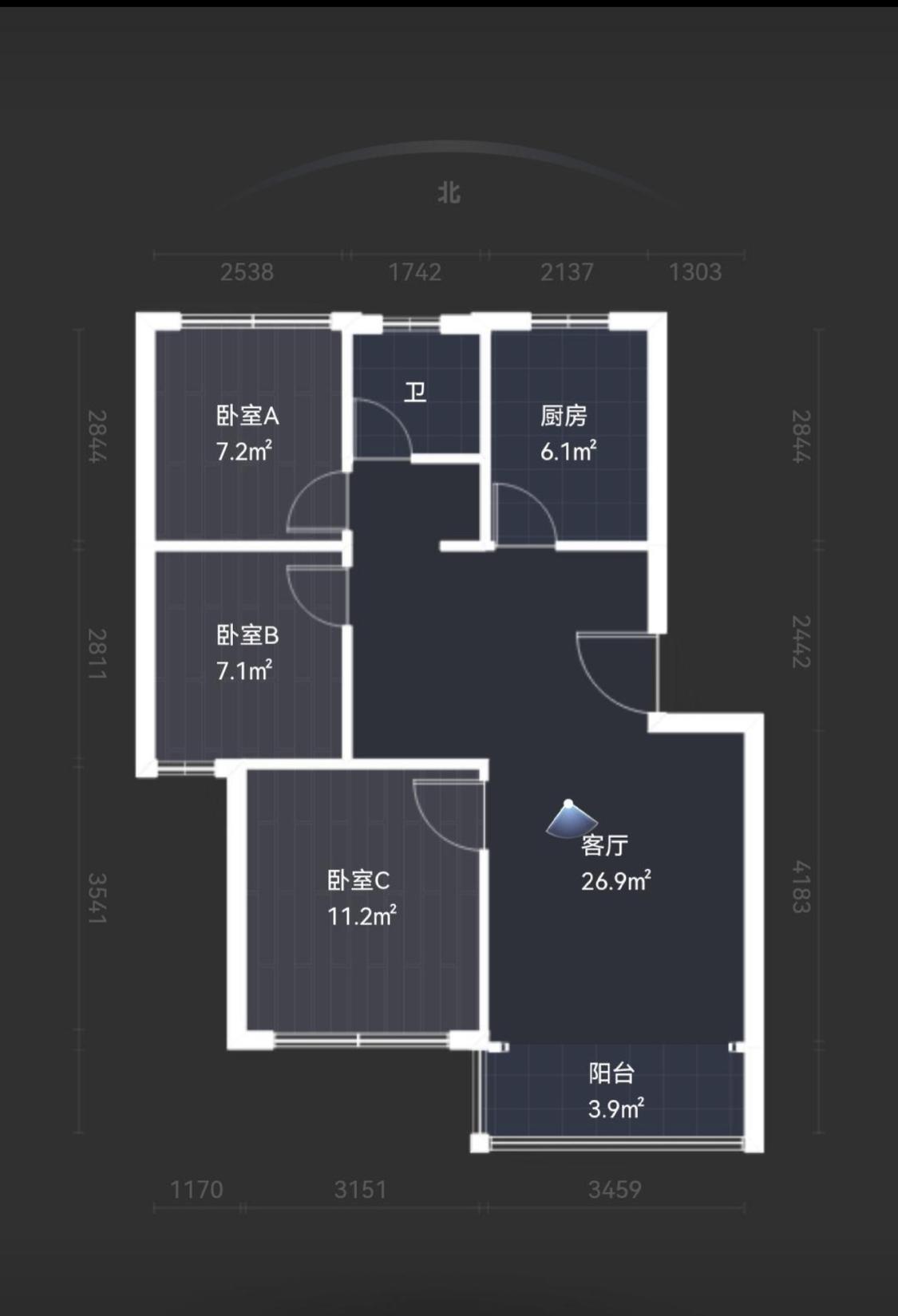 整租·梅江北苑