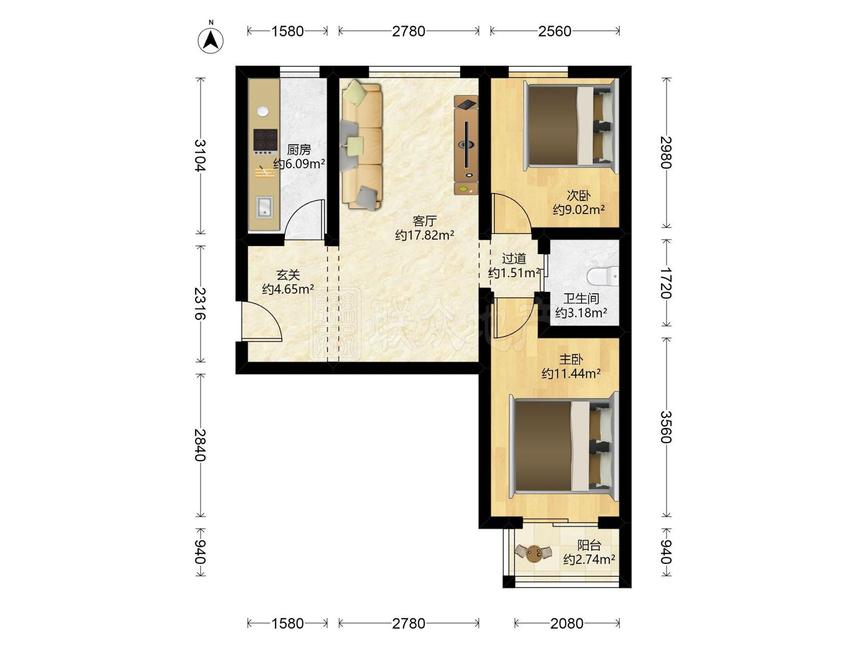 整租·盛嘉华苑