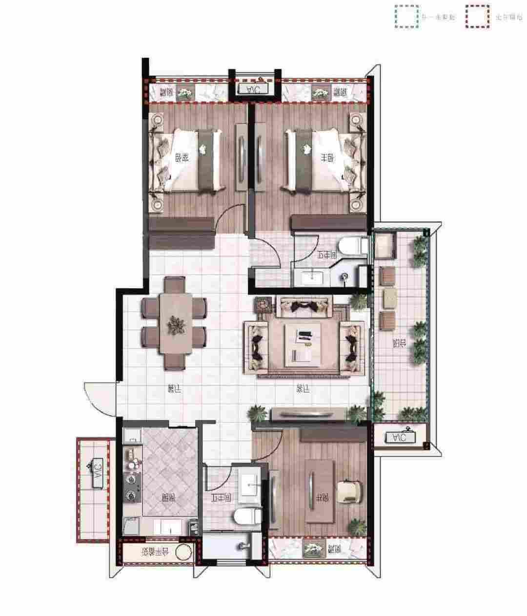 整租·横店南江府