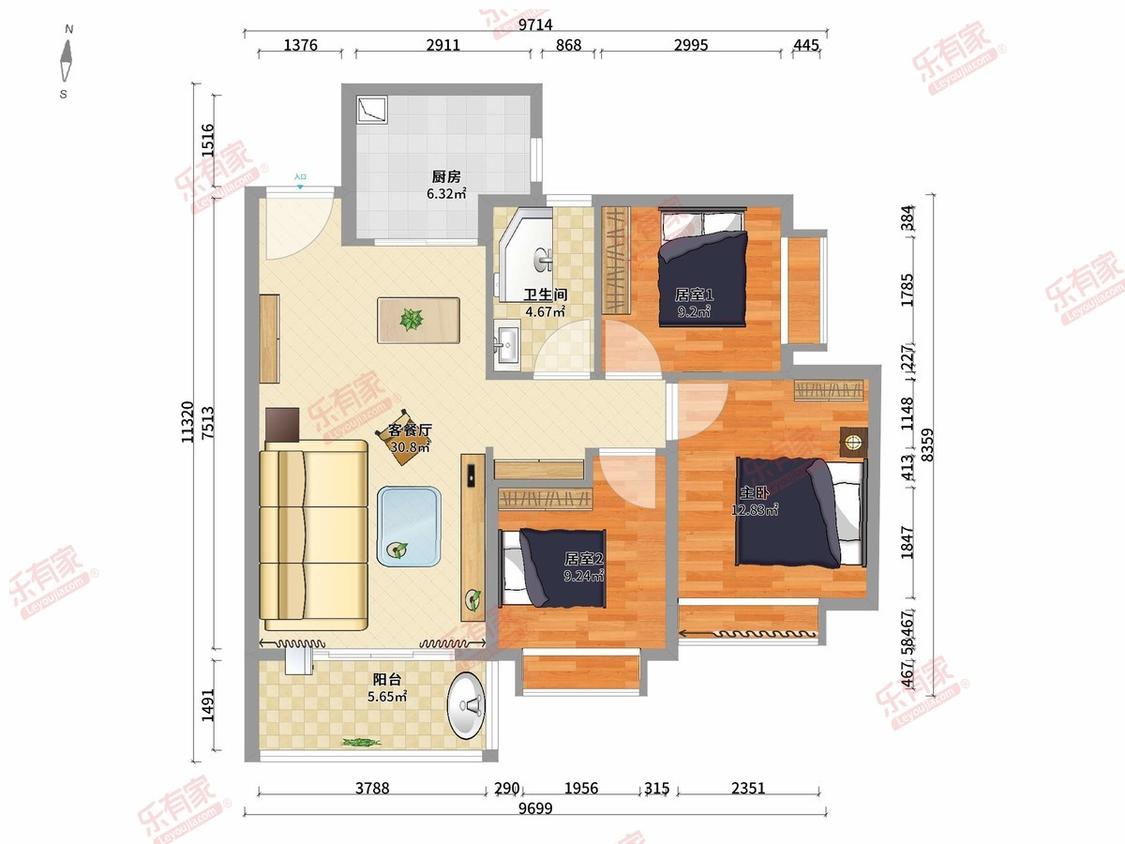 整租·恒大御景半岛