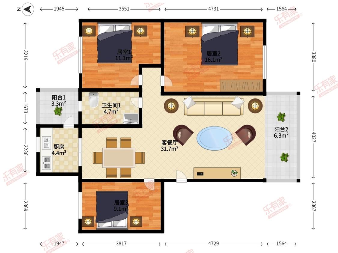整租·凯丰花园