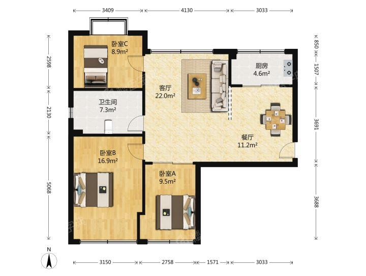 合租·德尚世家