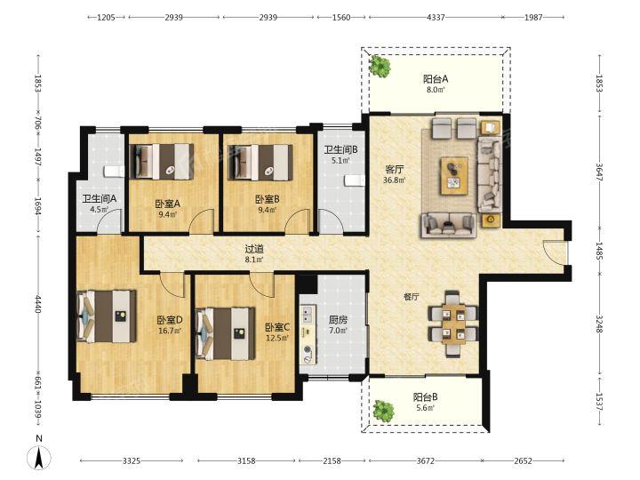 整租·碧桂园城邦花园(小区)