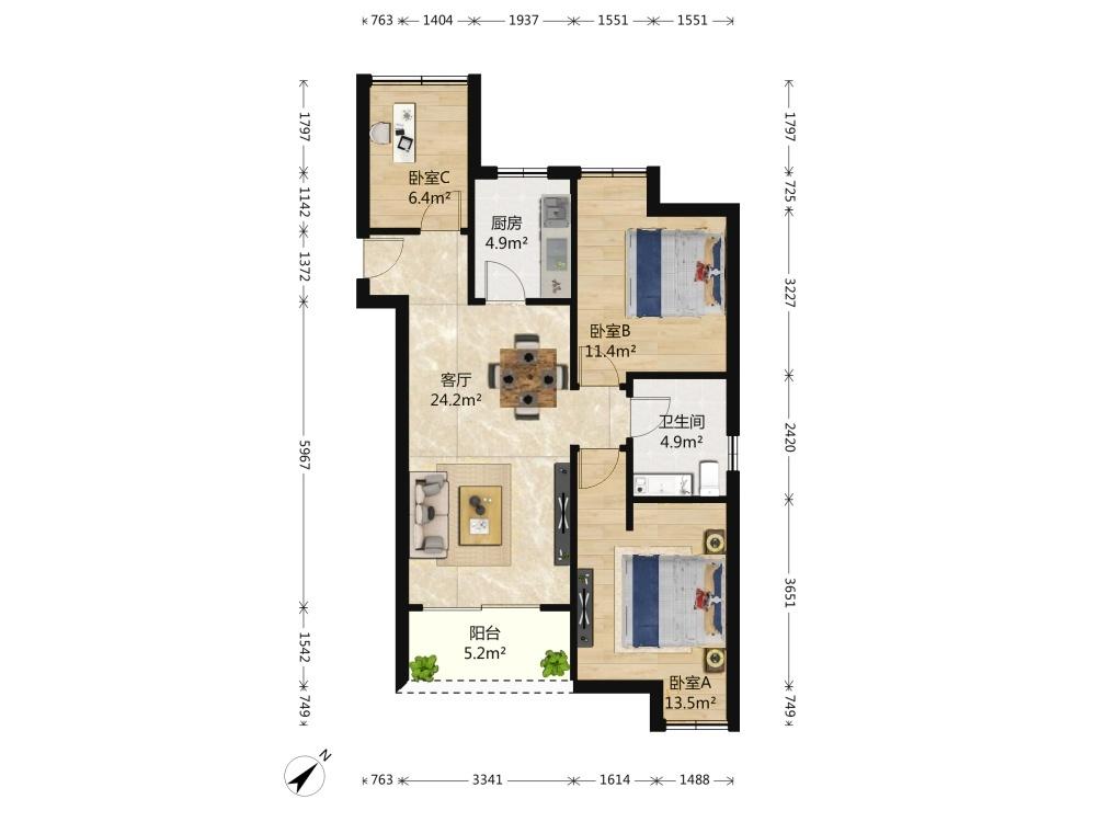整租·保利罗兰香谷