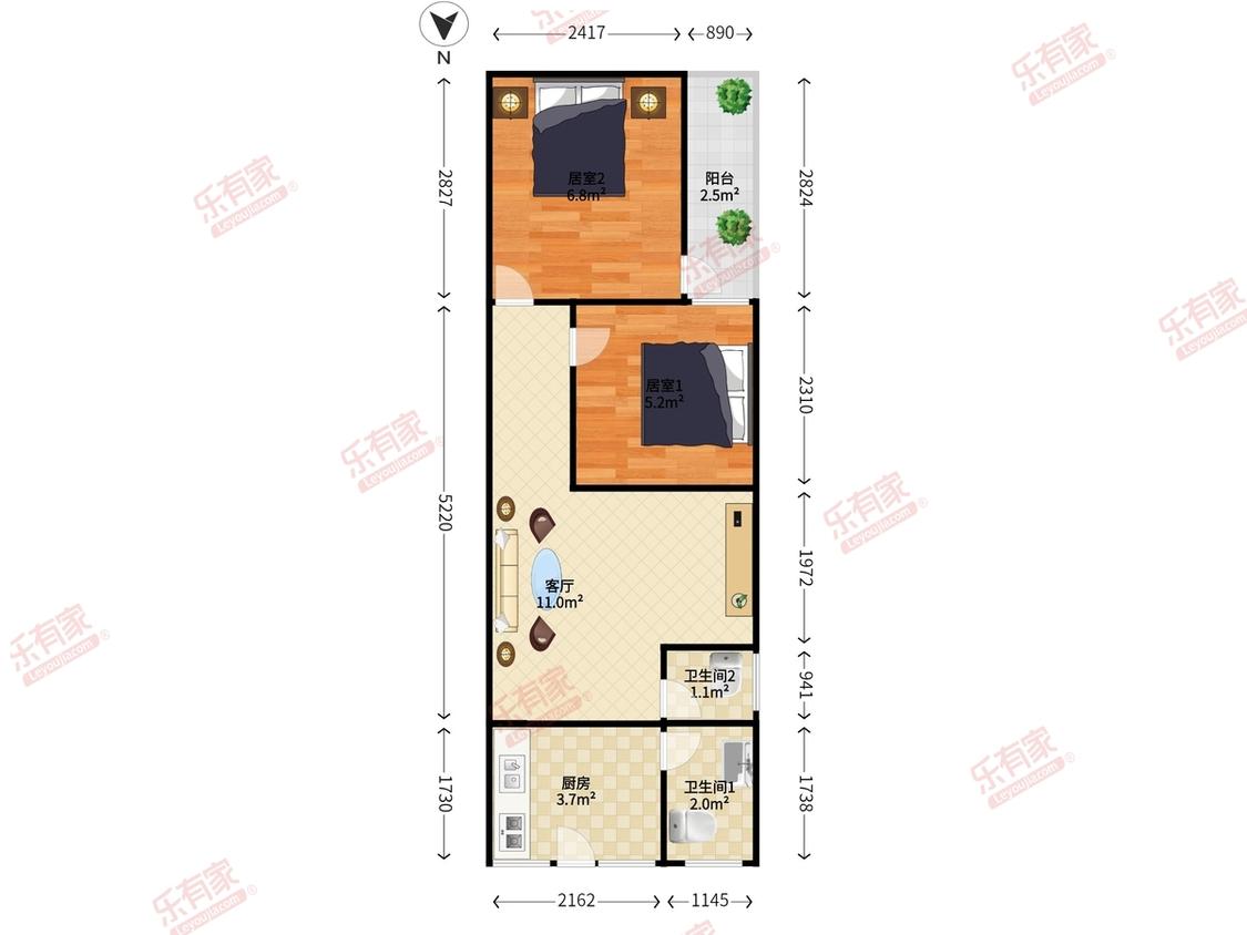 整租·艺华花园