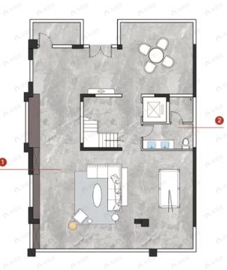 普罗理想国7室3厅7卫户型图